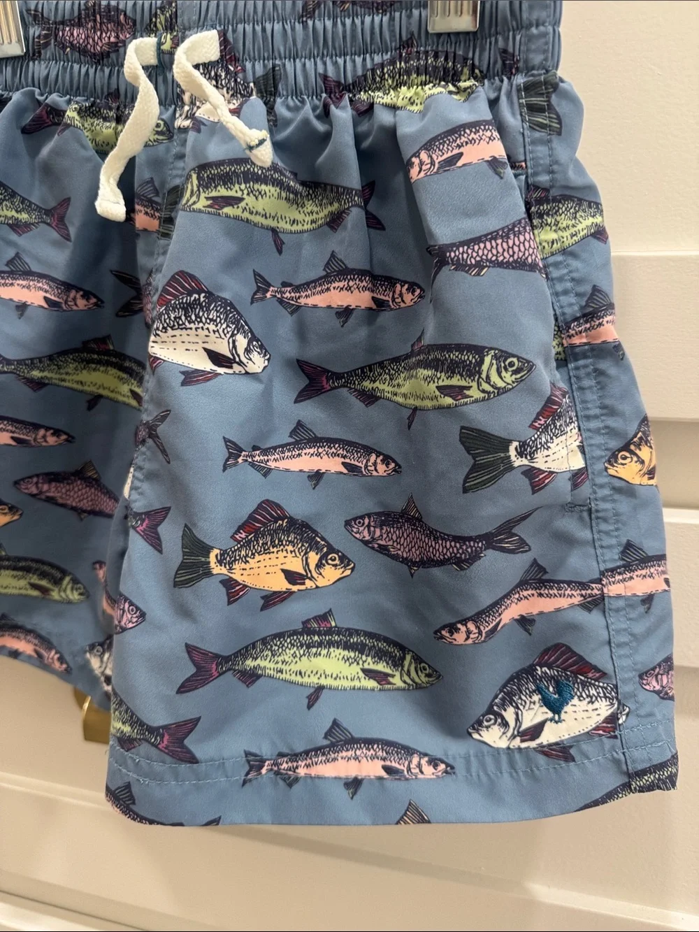 Boys size 8Y Blue Rooster swimsuit. Worn once, like new! - Picture 2 of 5